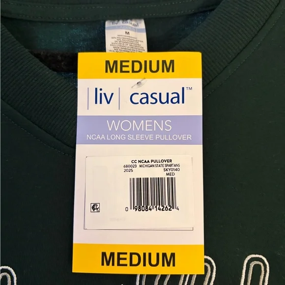 Michigan State Green Sweatshirt - Picture 3 of 3